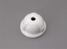 CA2 kryt závěsu stropní porcelán bílý 7,5cm