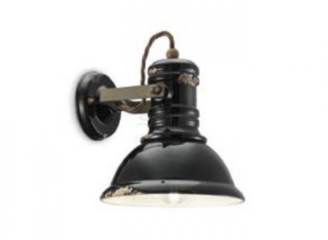 C1693 Retro lampa na stnu 23cm 1 rovka E27 - Kliknutm zobrazte detail obrzku.