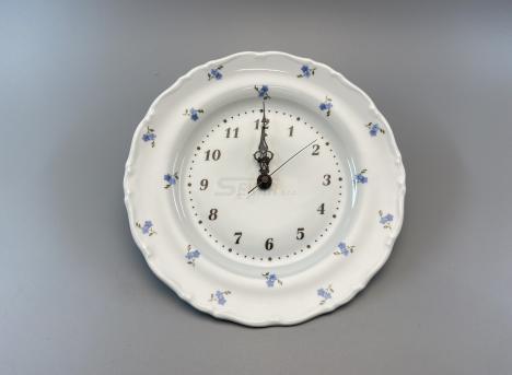 Porcelnov hodiny tal 25cm Pomnnka rozhzen - Kliknutm zobrazte detail obrzku.